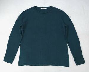 nonnative 17ss ROAMER SWEATER COTTON WOVEN 1 FOREST ノンネイティブ コットン ニット セーター