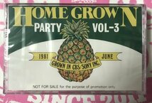 送料無料　新品未開封　大滝詠一 A LONG VACATION 40th Anniversary Edition プロモーションカセット『HOME GROWN PARTY Vol.3』　_画像2