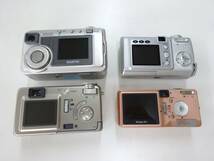 ★デジタルカメラ CANON キャノン ORYMPUS オリンパス　SANYO　サンヨー PANASONIC　パナソニック まとめて10台　【中古】_画像8