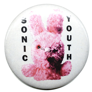 デカ缶バッジ 58mm Sonic Youth Dirty Rubbit ソニックユース