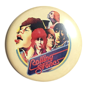 缶バッジ 58mm The Rolling Stones ローリングストーンズ Mick Jagger Keith Richards