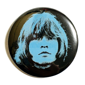 58mm デカ缶バッジ Brian Jones ブライアンジョーンズ Rolling Stones ローリングストーンズ