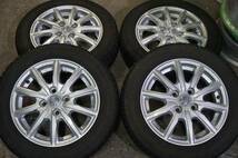 即決 深め ミシュラン X-ICE3 155/65R14 日産純正アルミ デイズルークス モコ 4.5J PCD100 ミツビシ ekワゴン ekスペース 等流用*168_画像1