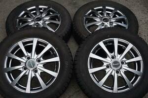 深溝８分～ BS REVO GZ 155/65R13 Exceeder 軽自動車 ライフ ザッツ プレオ オッティ モコ ek ワゴンR ラパン アルト ミラ ムーヴ*157