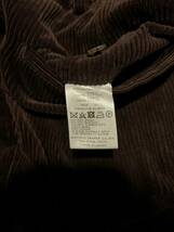 WACKO MARIA DUCA VISCONTI CORDUROY PLEATED TROUSERS / BROWN / XL_画像5