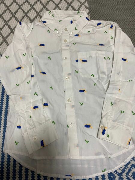 インセクトコレクション 長袖 シャツ120 カブトムシ 長袖シャツ