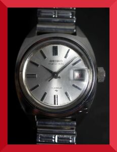 セイコー SEIKO マチックレディ MATIC LADY 17石 手巻き 3針 デイト 2517-0210 女性用 レディース 腕時計 V839 稼働品