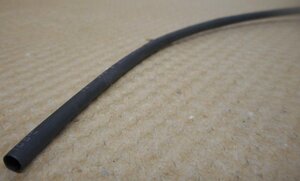 切売り 5m 住友電工 スミチューブF(Z) 呼称3×0.25 内径3mm(収縮後1.5mm)×肉厚0.25mm 黒(クロ/ブラック) 熱収縮チューブ 難燃チューブ 