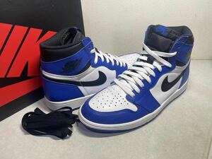 AIR JORDAN 1 RETRO エア ジョーダン1 レトロ GAME ROYAL ゲームロイヤル US10 USED 美品 555088-403