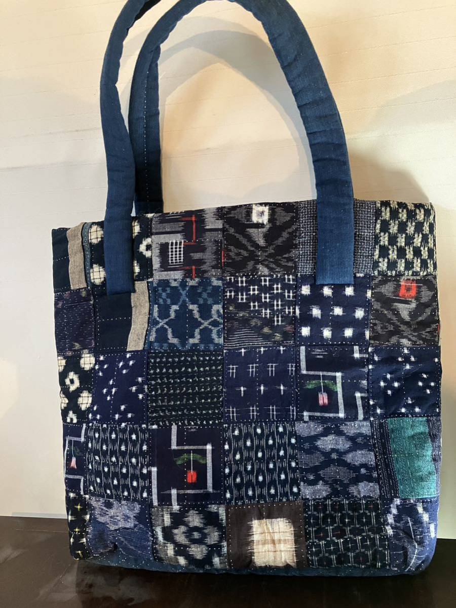 JChere雅虎拍卖代购:ハンドメイド 着物リメイク 古布 トートバッグ