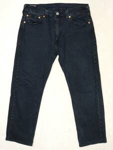 ☆リーバイス Levi's502 W36 リーバイス プレミアム 非常にストレッチの効いたストレート W36 実寸W90センチ 股下66.5センチ ネイビー