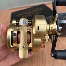 シマノ SHIMANO CONQUEST 左ハンドル コンクエスト201XG ベイトリール　ルアー　キャスティング　夢屋ハンドル付き_画像7