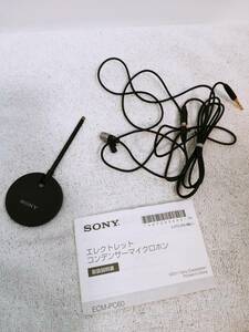 美品 SONY ソニー エレクトレット コンデンサーマイクロホン ECM-PC60