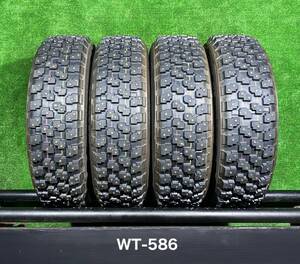 ADVAN MT-14 195/65R15 (91Q) 1998 year made studded snow tire burr eyes!