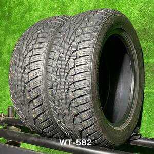 NANKANG NK SNOW SW-7　205/55R16 (94T XL) 2011年製　スパイクタイヤ　2本