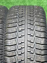 PIRELLI　WINTER160 STUDDABLE PLUS　215/55R16 (93Q) 2002年製　スパイクタイヤ　バリ目！_画像7