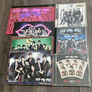 ＣＤ7枚　Kis-My-Ft2　Kis-My-1st　HIT!HIT!HIT!　Kis-My-Journey　Kiss魂　Thank youじゃん！　キスマイ　ジャニーズ