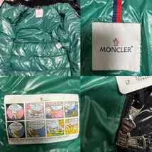 Lサイズ【未使用】MONCLER HANOVERIAN TG3　ブラック　黒色　正規品　◆定価35万円◆　ロングダウンジャケット_画像8