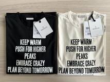 Lサイズ【未使用】MONCLER GIROCOLLO レタリング ロング Tシャツ　ブラック 黒色　正規品 ◆定価6.5万円◆_画像10