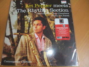 新品 Art Pepper Meets The Rhythm Section (LP/180g/MONO)アート・ペッパー CR00491 2022RECORD STORE DAY RSD23年振りでのモノでの再発!