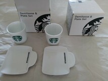 スターバックス　デミタスカップとプレートのセット　2セット_画像2