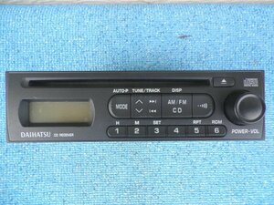 タント　L350S　ダイハツ純正　　ＡＭ、ＦＭ、ＣＤデッキ　86180-B2100