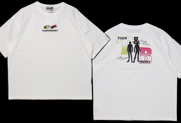 即決■★TIGER & BUNNY 2 タイガー・アンド・バニー2★■ワイドTシャツ(M)