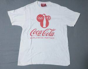 Coca-Cola ロンドン五輪 M(L相当？) Tシャツ オリンピック カットソー コカ・コーラ