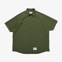 23SS WTAPS REPO 01 /SS / CTPL. RIPSTOP. SIGN OLIVE DRAB S ダブルタップス リップストップ ショートスリーブシャツ オリーブ SMALL_画像1