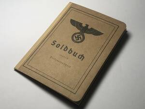  new goods old Germany country . army land army version identification papers Soldbuchzorutob-f replica nachis Germany notebook Wehrmacht Germany army 