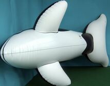 シャチ　ブラック　フロート　空気ビニール風船　浮き輪　レア　新製品　新品未開封　日本未発売　Inflatable World製_画像2