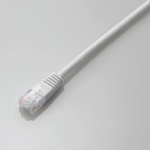 Cat5E準拠LANケーブル スタンダードタイプ 5.0m 100BASE-TXや1000BASE-T環境での安定した通信が可能: LD-CTN/WH5_画像2