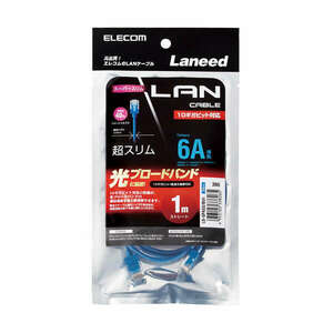 Cat6A основа LAN кабель тонкий модель 1.0m узкий место и т.п. .. электропроводка оптимальный . тонкий кабель . Short коннектор принятие : LD-GPASS/BU1