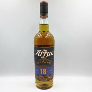 ★◇ The Arran Malt アラン モルト 18年 シングルモルト スコッチウイスキー 700ml 46％ 旧ボトル 古酒 未開栓 箱付きの画像2