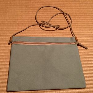 ハンドメイド品　帆布　バッグインバッグ　サコッシュ