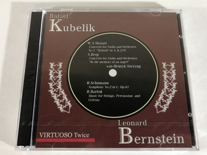 クーベリック バーンスタイン バイエルン放響 レア・ライブ VIRTUOSO 70001 未開封 2CD