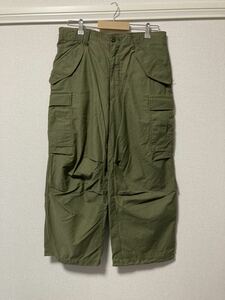 サイズ○ 60s 米軍実物 M-65 フィールドパンツ カーゴパンツ アルミジップ ARMY ミリタリー ビンテージ S-SHORT☆70s M-51 ベイカー