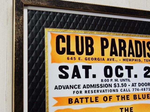 マディ・ウォーターズ/ハウリン・ウルフ/ライブ・ポスター1964 額装品