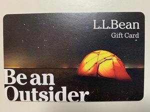 アメリカUSA★アウトドア L.L.Bean★キャンプ テント カード★送料無料