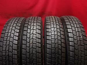 スタッドレス4本 145/80R13 75Q 4本セット ダンロップ ウィンター MAXX 02(WM02) DUNLOP WINTER MAXX 02 8.5分山★stati13