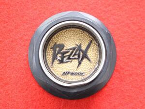 1枚 REZAX WORK 社外 中古 ホイール センターキャップ センターカバー エンブレム　オーナメント