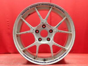 中古ホイール 単品1本 ウェッズスポーツ TC・005 WedsSport TC-005 17x7J 5/114.3 プリメーラ ティーノ アベニール デュアリス SX4 Sクロ・