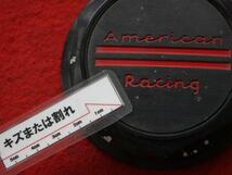 1枚 American Racing 社外 中古 ホイール センターキャップ センターカバー エンブレム オーナメント cap_画像8