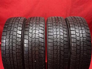 スタッドレス4本 《 ダンロップ 》 ウィンターMAXX 02(WM02) [ 185/60R15 84Q ]9.5/9分山★ アウディA1 ポロ シトロエンC3 stati15