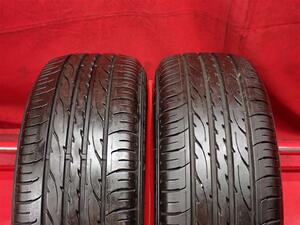 タイヤ2本 《 ダンロップ 》 エナセーブ EC203 [ 195/55R15 85V ]9分山★MR2 カローラFX レビン スプリンタートレノ n15