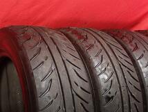 タイヤ4本 《 ダンロップ 》 ディレッツァ V-01 [ 190/600R15 ]9/8.5分山★VITA サーキット レーシングn15_画像3