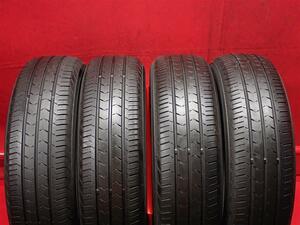 タイヤ4本 《 ヨコハマ 》 ブルーアース FE AE30 [ 165/65R15 81S ]7.5分山★ プリウス ソリオ プラッツ アップ! n15