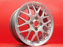 単品 純正 ホイール 1本 VW フォルクスワーゲン ポロ 6N 純正 BBS RS772 ★ 6J-15 PCD100 4穴 +45 ハブ57 ★ 6N0601025J ja15_画像3