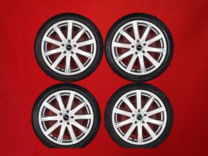 スタッドレス バルミナ BALMINUM KR10+ グッドイヤー アイスナビ6 [ 225/45R18 ]8/7.5分山★ エスティマ プリウスα stwt18