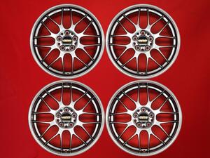 鍛造 軽量 BBS RG-R RG796 RG797 ホイール 4本 8.5/9.5J-19 PCD120 5穴 +30/+35 ハブ82 ハブリング欠品 BMW 5シリーズ F10 F11 等へ aa19